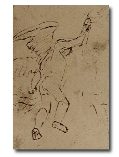 Angel based on lay figure